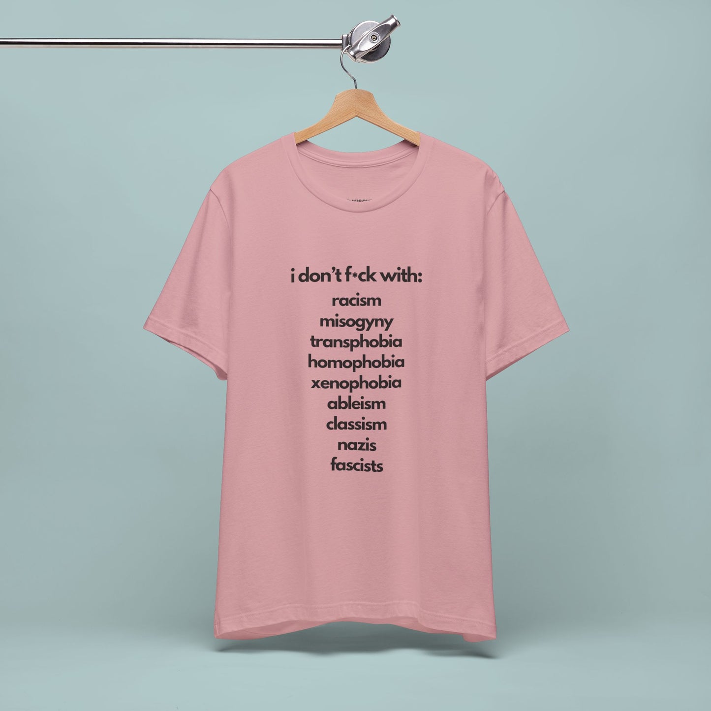 Social Justice Unisex Cotton Tee | Anti-Discrimination Shirt for Activism, Pride Events, Inclusivity, Everyday Wear