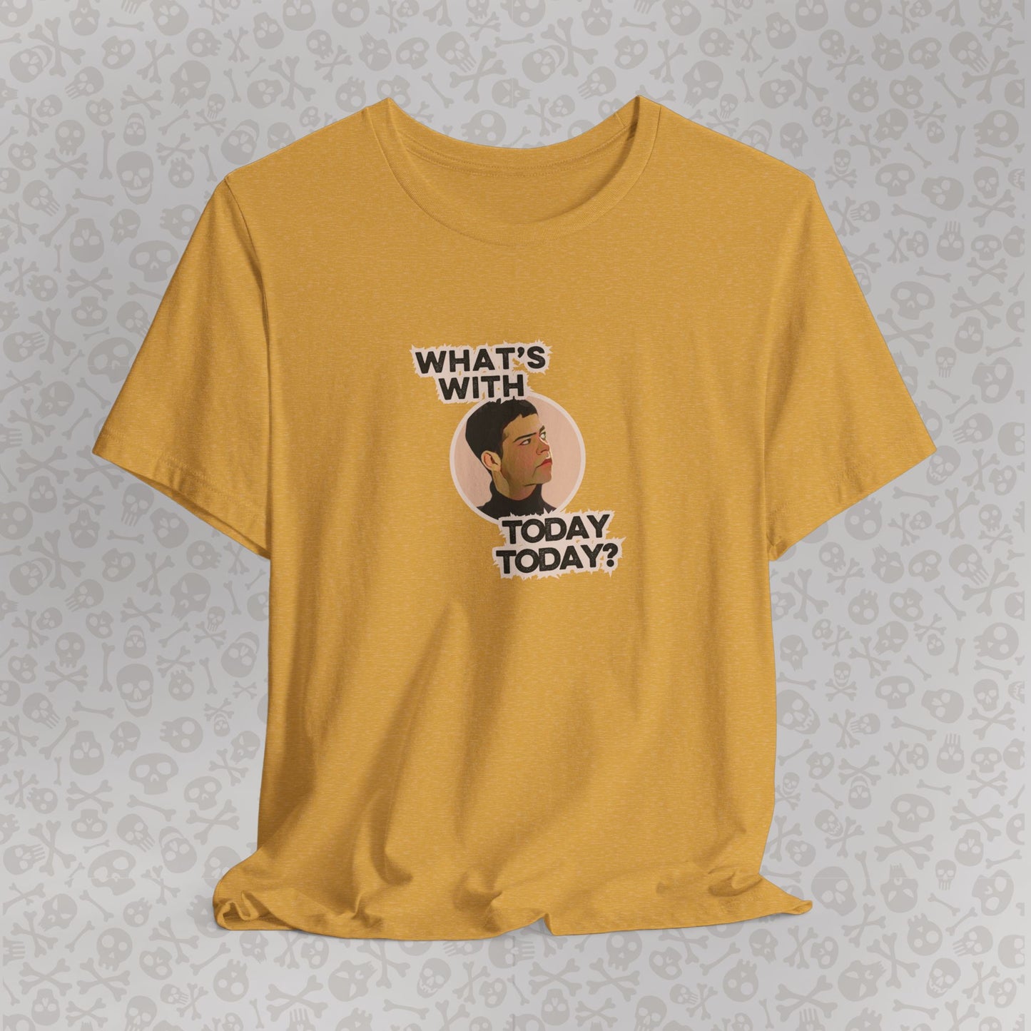 Empire Records "¿Qué pasa con 'Today' hoy?" - Camisa informal cómoda, regalo para amigos, humor, corte holgado, ropa para diario