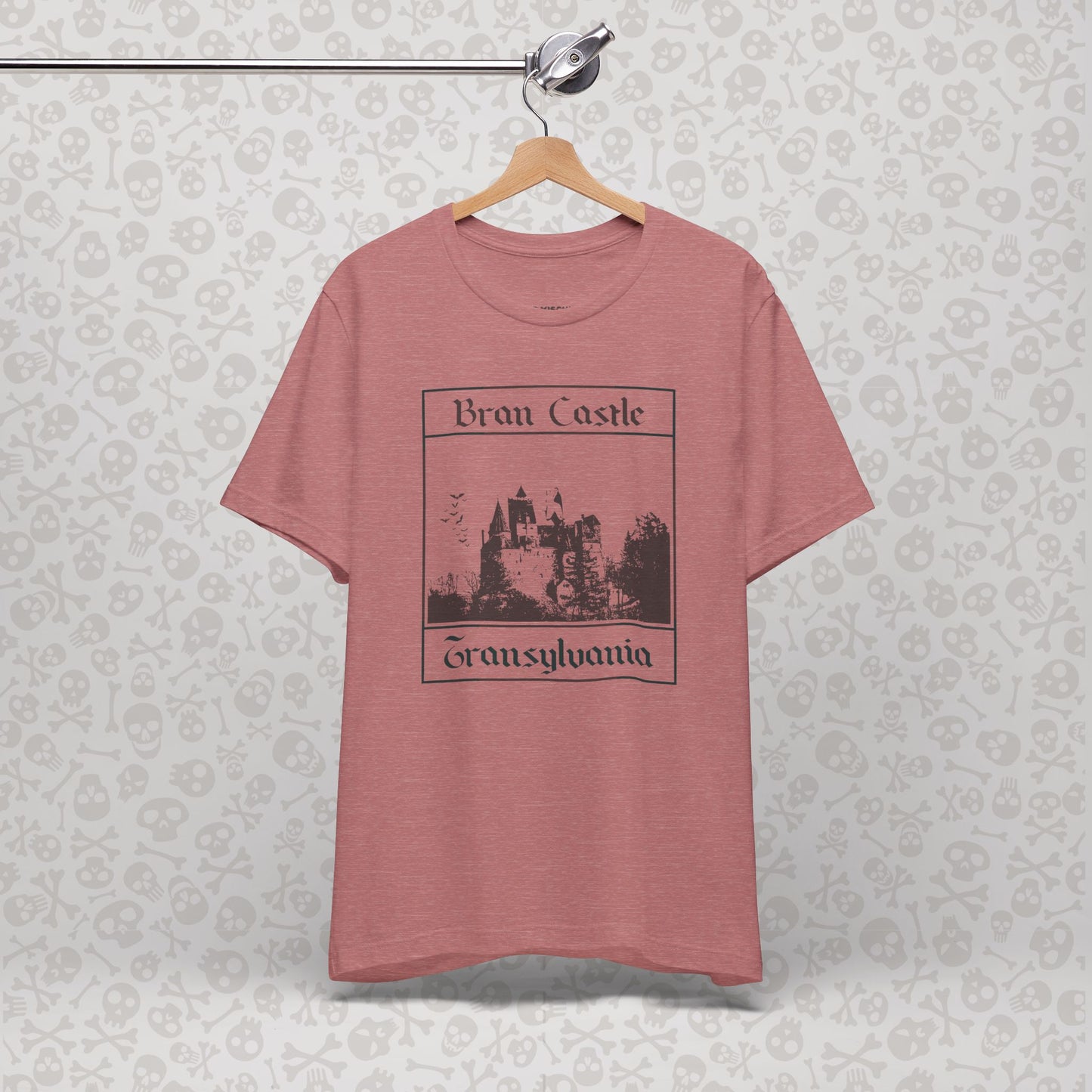 Bran Castle Transylvania T-Shirt, Dracula Shirt, Vampire Halloween Tee, Gothic Horror Shirt, Spooky Dracula Top, Halloween Costume Tee, Transylvania Romania