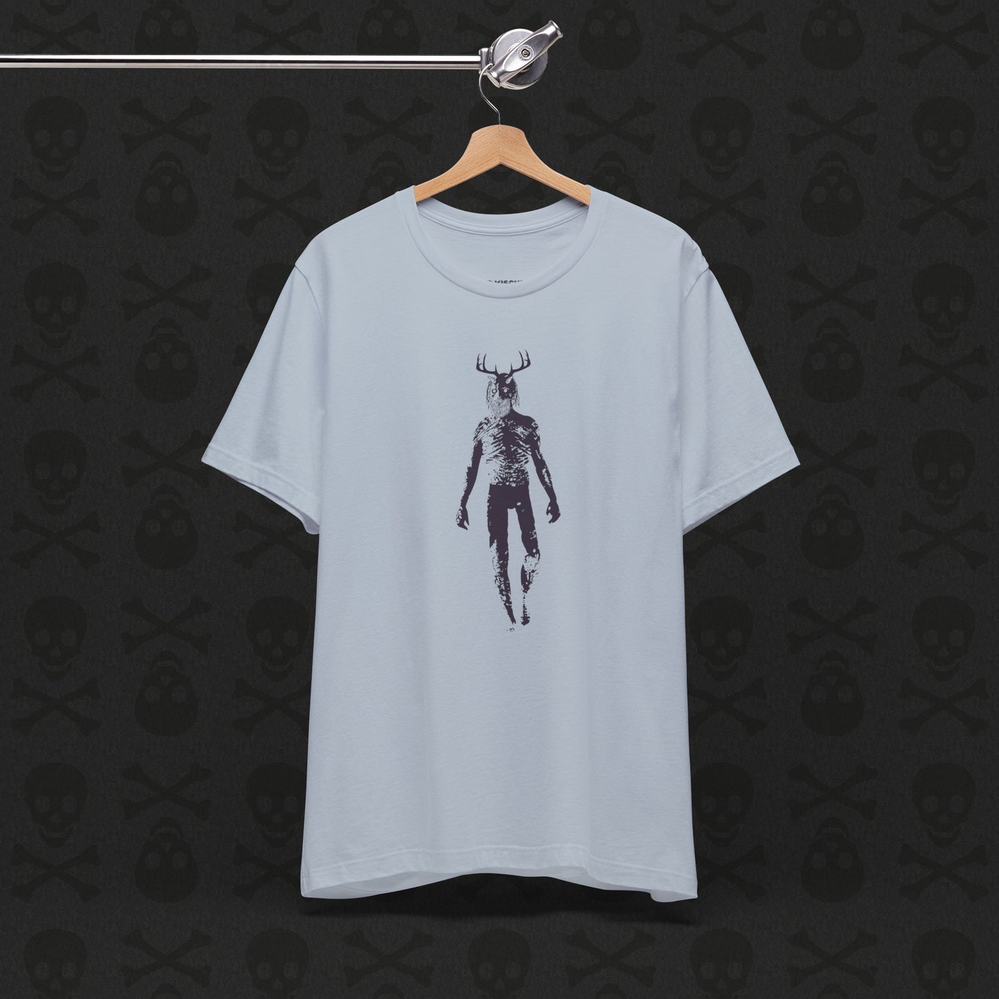 Camiseta Wendigo Críptica, Camiseta Unisex de Monstruo Caníbal, Camiseta con Gráfico de Terror, Camiseta de Criatura Mítica, Camiseta Escalofriante
