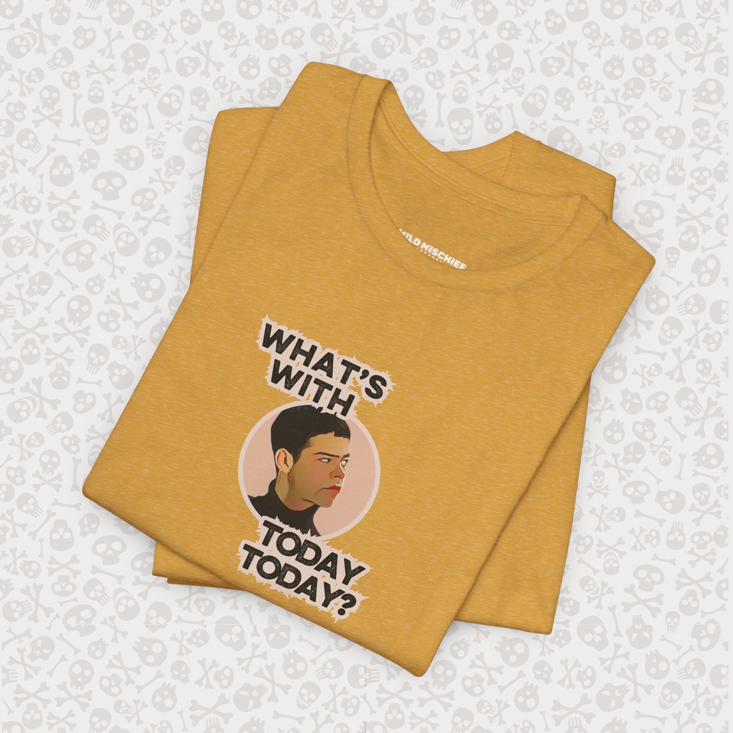 Empire Records "¿Qué pasa con 'Today' hoy?" - Camisa informal cómoda, regalo para amigos, humor, corte holgado, ropa para diario