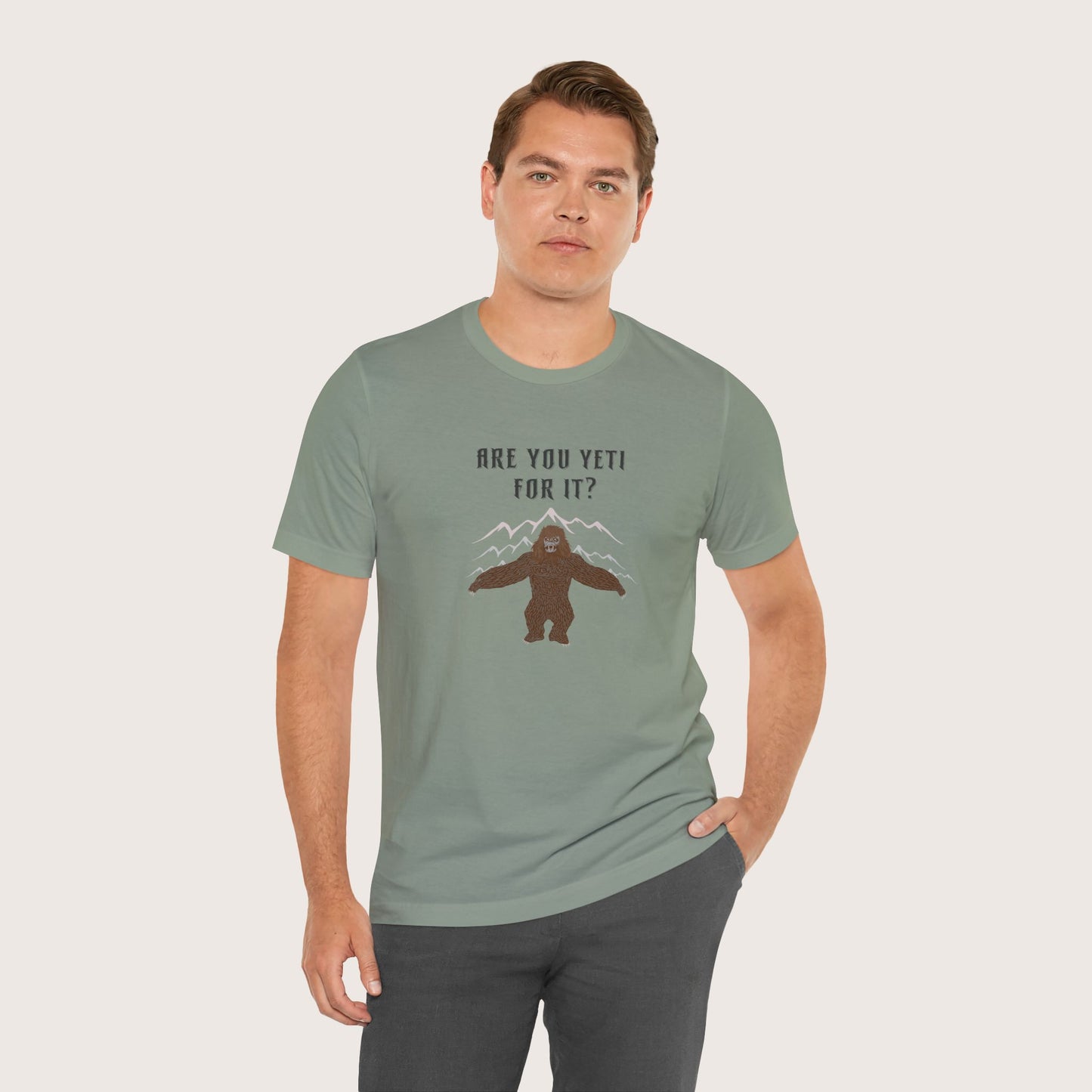 Yeti Adventure Tee | Cryptid Shirt, Fun Outdoor Apparel, Cool Gift for Nature Lovers, Camping T-Shirt, Hiking Outfit, Unique Graphic Tee