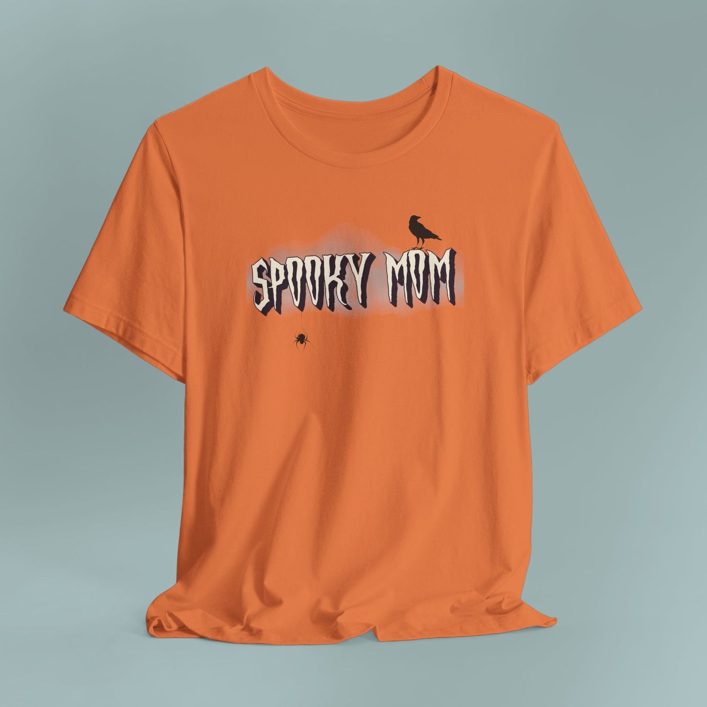 Spooky Mom Tee, Ghostly Apparel, Goth Mom Jersey Short Sleeve Tee, Punk Mom Shirt, Halloween Shirt, Alternative Clothing, Mother's Day