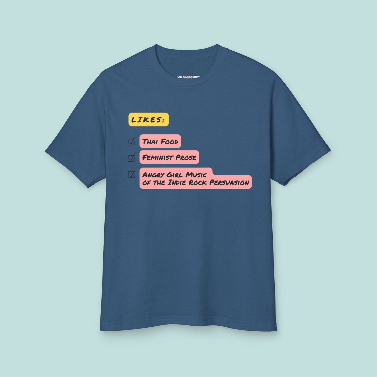 Camiseta vintage inspirada en películas de los 90, camiseta musical de Angry Girl, top con gráfico de prosa feminista, regalo para amantes de la comida tailandesa, camiseta unisex de algodón grueso.