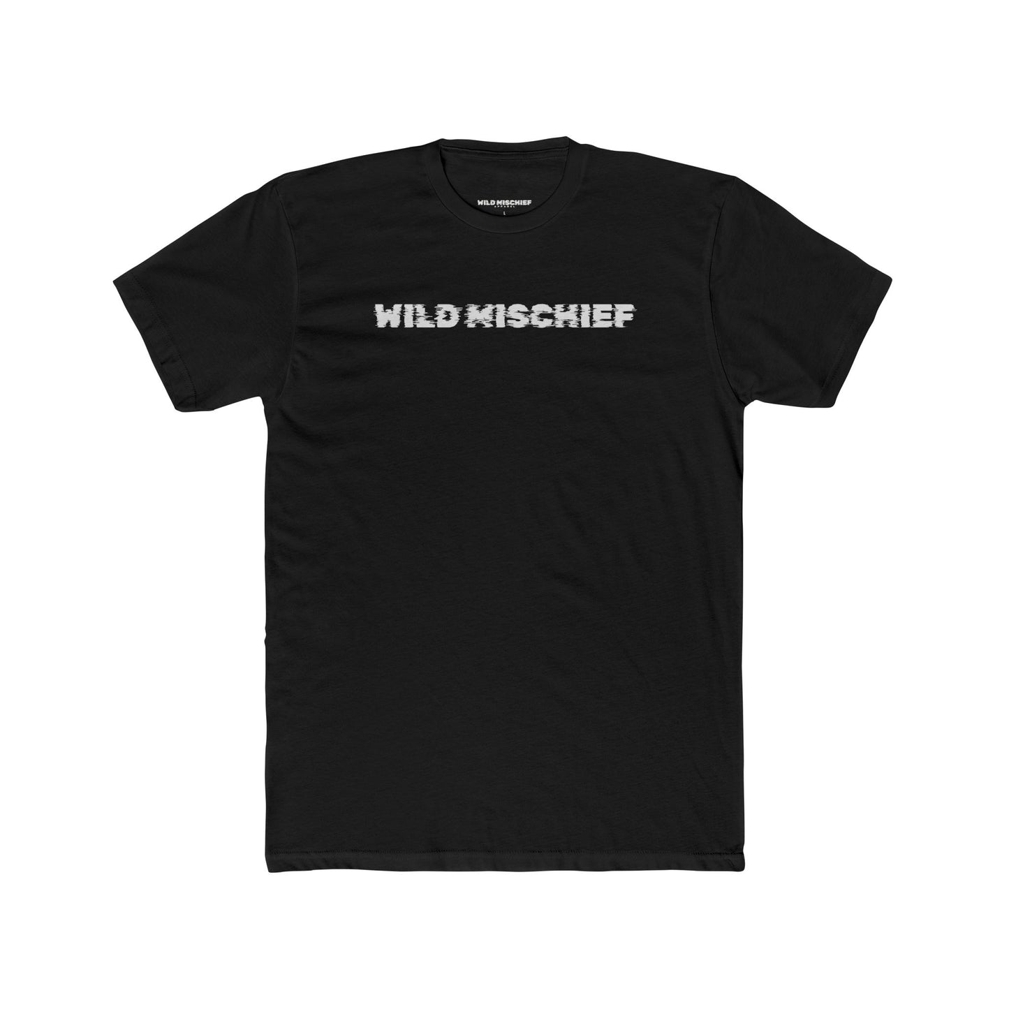 Camiseta con el logotipo de Wild Mischief: unisex, con estampado gráfico, ropa urbana moderna, estilo hipster, top informal