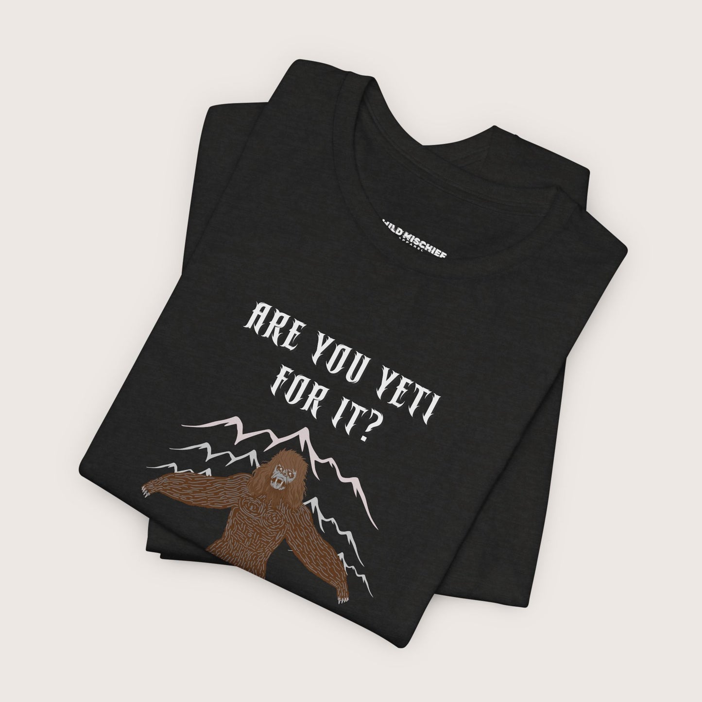 Yeti Adventure Tee | Cryptid Shirt, Fun Outdoor Apparel, Cool Gift for Nature Lovers, Camping T-Shirt, Hiking Outfit, Unique Graphic Tee