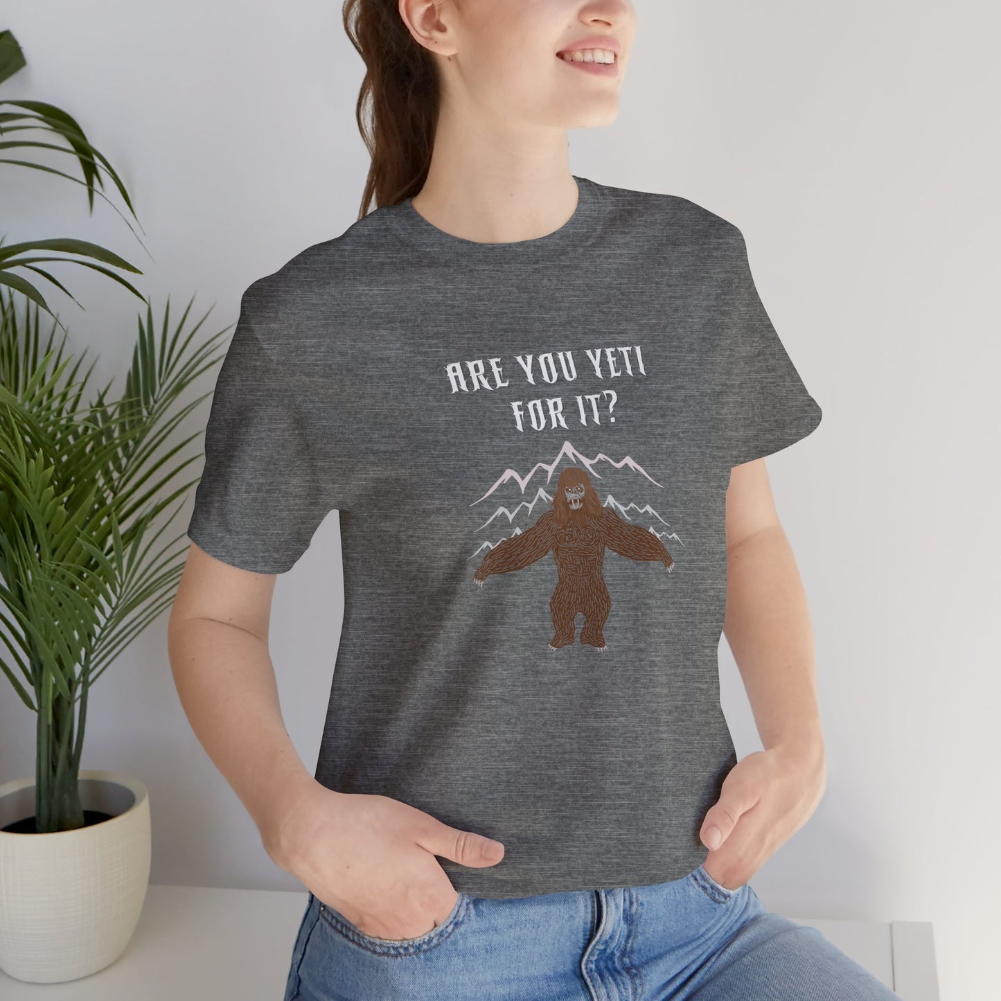 Yeti Adventure Tee | Cryptid Shirt, Fun Outdoor Apparel, Cool Gift for Nature Lovers, Camping T-Shirt, Hiking Outfit, Unique Graphic Tee