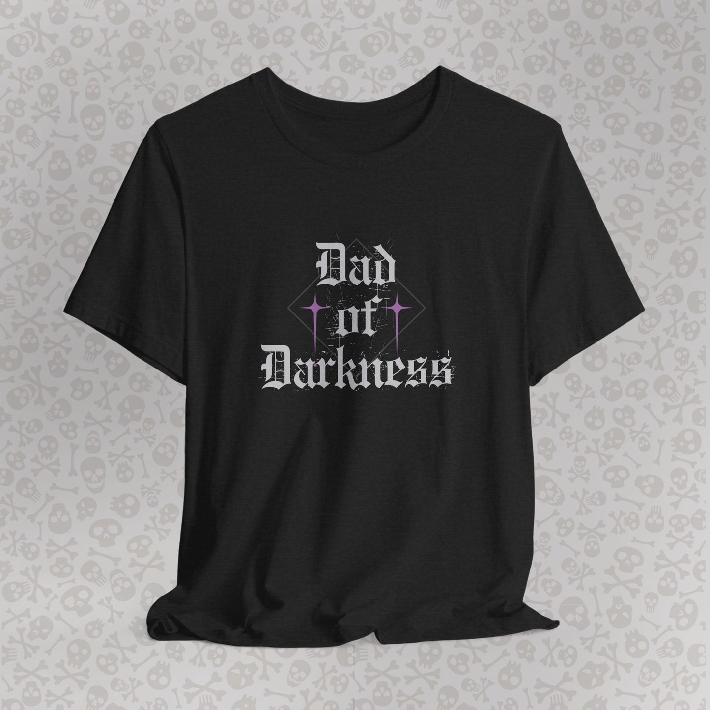 Dad of Darkness Unisex Tee, Gothic Father's Day Gift, Dad Life Shirt, Cool Dad, Spooky Dad Apparel, Doom Metal Dad, Punk Dad, Rebel Dad, Goth Dad