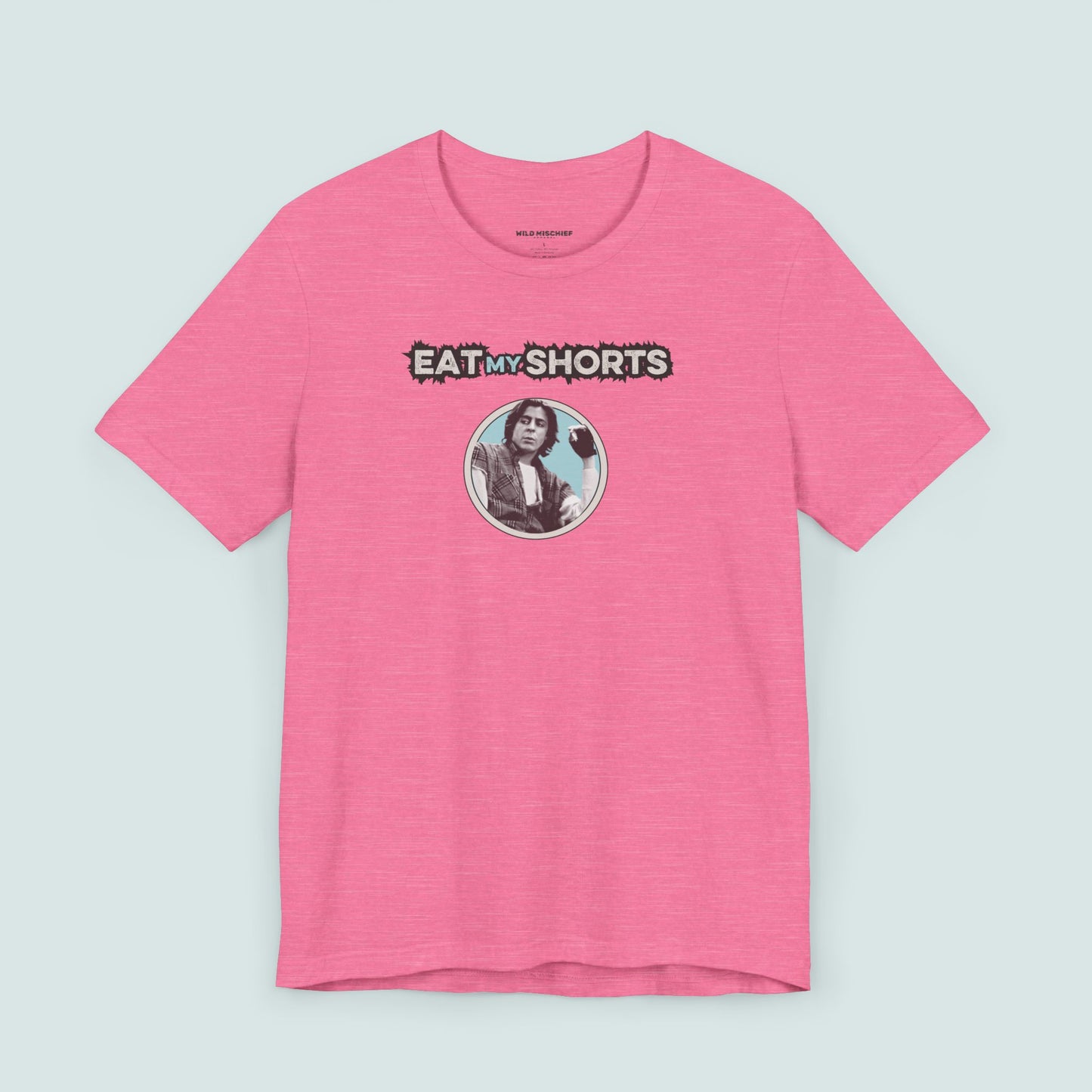 Camiseta unisex con frase "Breakfast Club", camiseta de la película John Bender, camiseta gráfica "Eat My Shorts", regalo para cinéfilos de los 80, top retro de cultura pop