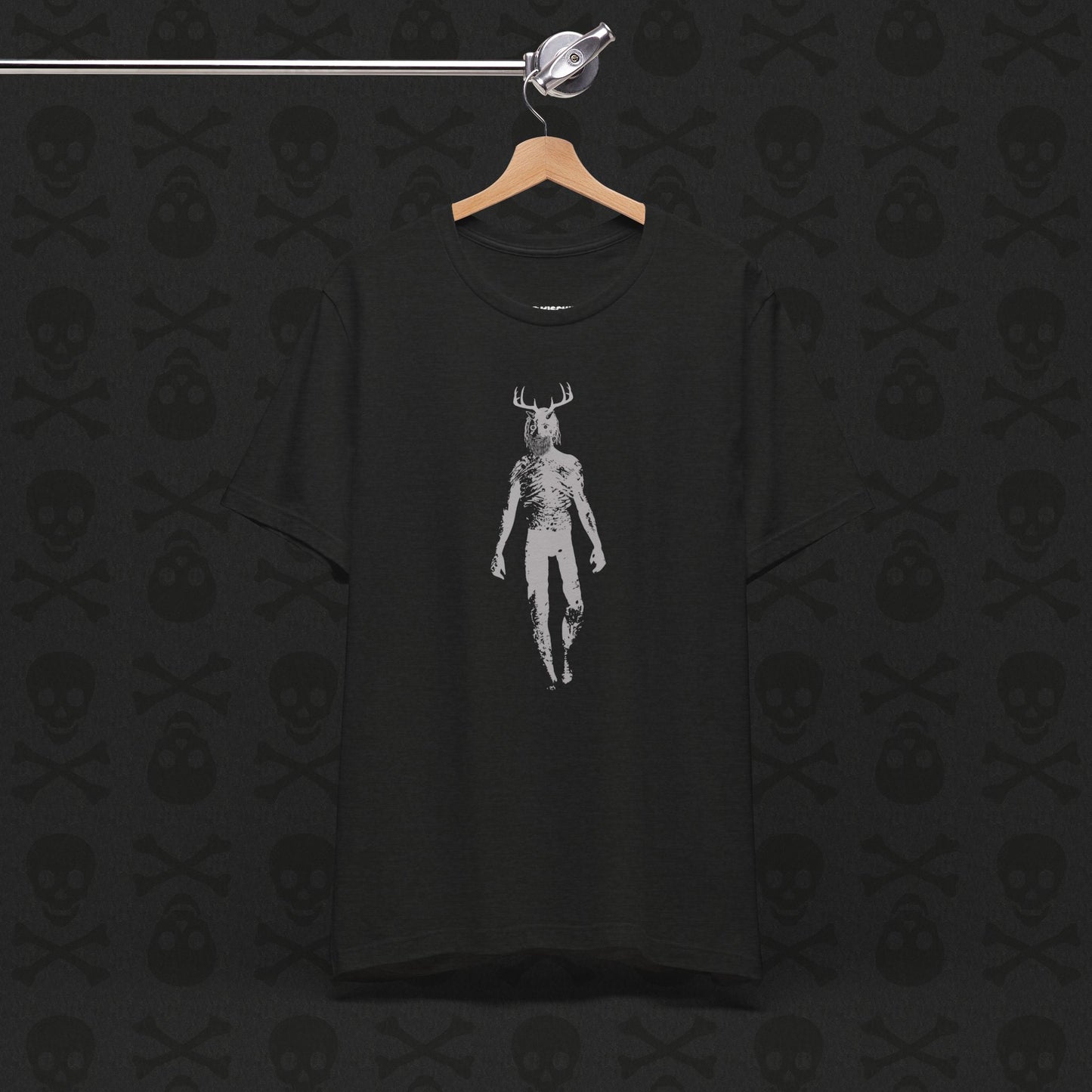 Camiseta Wendigo Críptica, Camiseta Unisex de Monstruo Caníbal, Camiseta con Gráfico de Terror, Camiseta de Criatura Mítica, Camiseta Escalofriante
