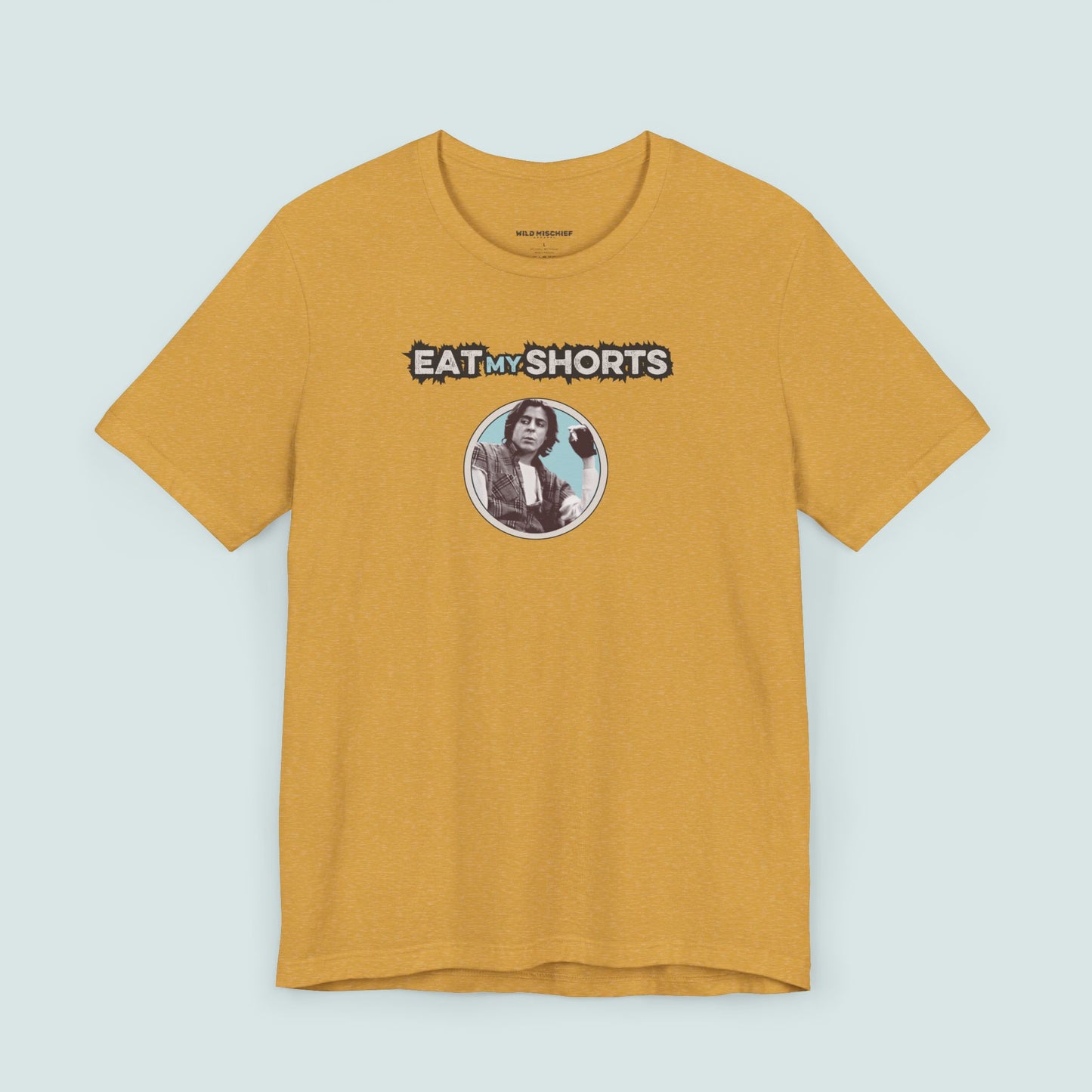Camiseta unisex con frase "Breakfast Club", camiseta de la película John Bender, camiseta gráfica "Eat My Shorts", regalo para cinéfilos de los 80, top retro de cultura pop