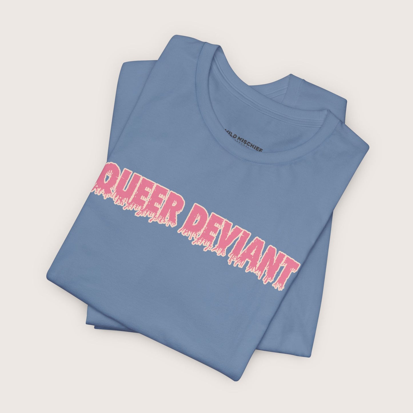 Camiseta de manga corta queer desviada: camiseta de orgullo audaz, top unisex de verano, regalo LGBTQ divertido, ropa para festivales, camiseta llamativa, colorida