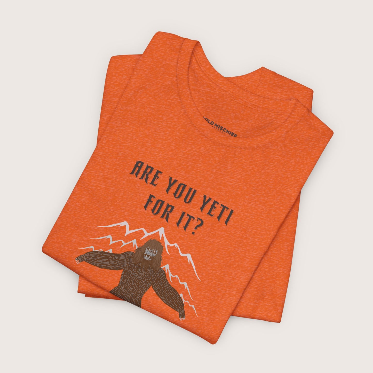 Yeti Adventure Tee | Cryptid Shirt, Fun Outdoor Apparel, Cool Gift for Nature Lovers, Camping T-Shirt, Hiking Outfit, Unique Graphic Tee