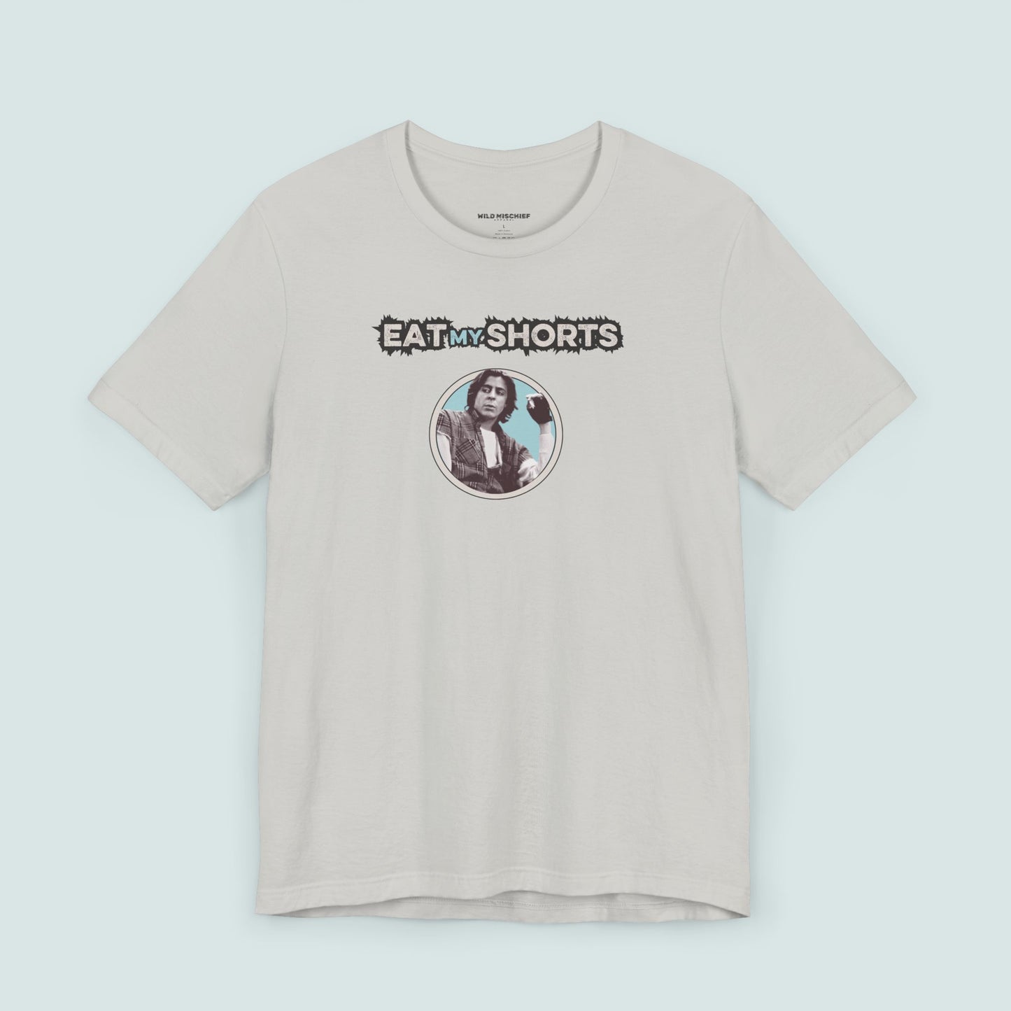 Camiseta unisex con frase "Breakfast Club", camiseta de la película John Bender, camiseta gráfica "Eat My Shorts", regalo para cinéfilos de los 80, top retro de cultura pop