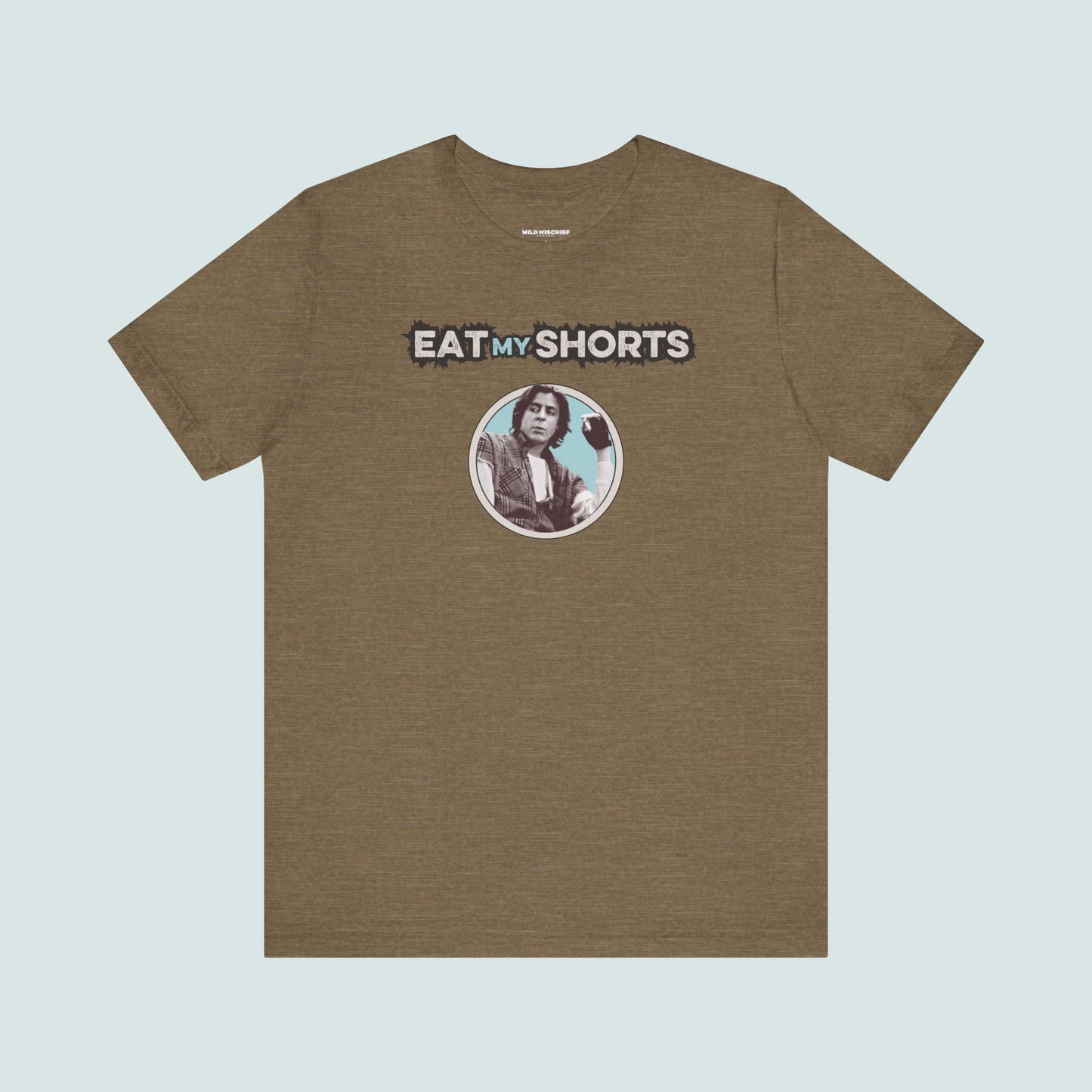 Camiseta unisex con frase "Breakfast Club", camiseta de la película John Bender, camiseta gráfica "Eat My Shorts", regalo para cinéfilos de los 80, top retro de cultura pop
