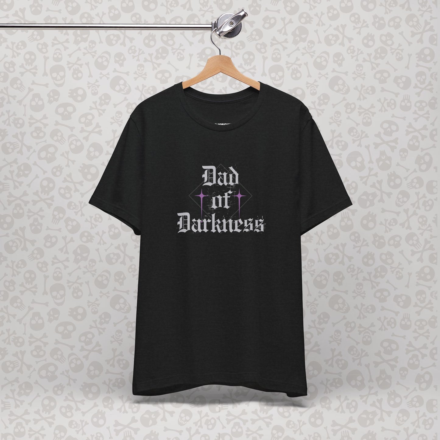 Dad of Darkness Unisex Tee, Gothic Father's Day Gift, Dad Life Shirt, Cool Dad, Spooky Dad Apparel, Doom Metal Dad, Punk Dad, Rebel Dad, Goth Dad