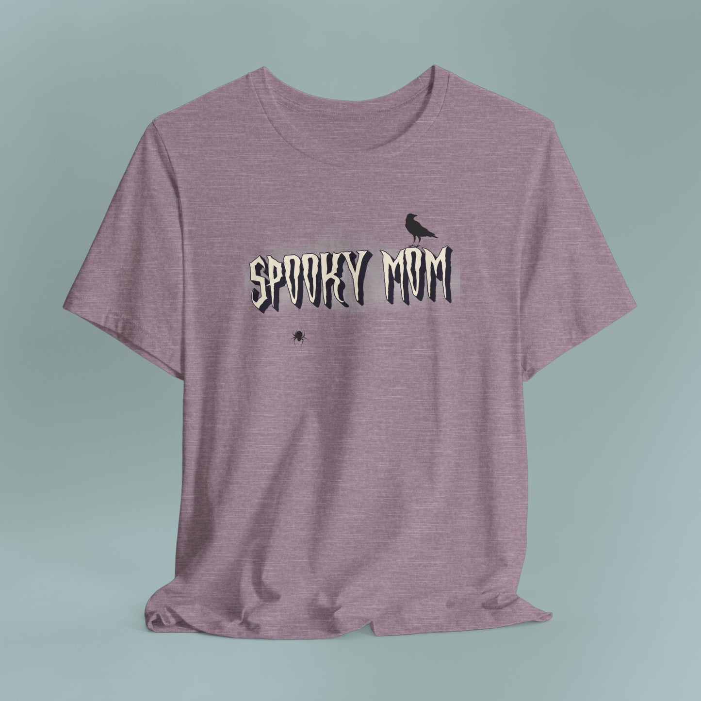 Spooky Mom Tee, Ghostly Apparel, Goth Mom Jersey Short Sleeve Tee, Punk Mom Shirt, Halloween Shirt, Alternative Clothing, Mother's Day