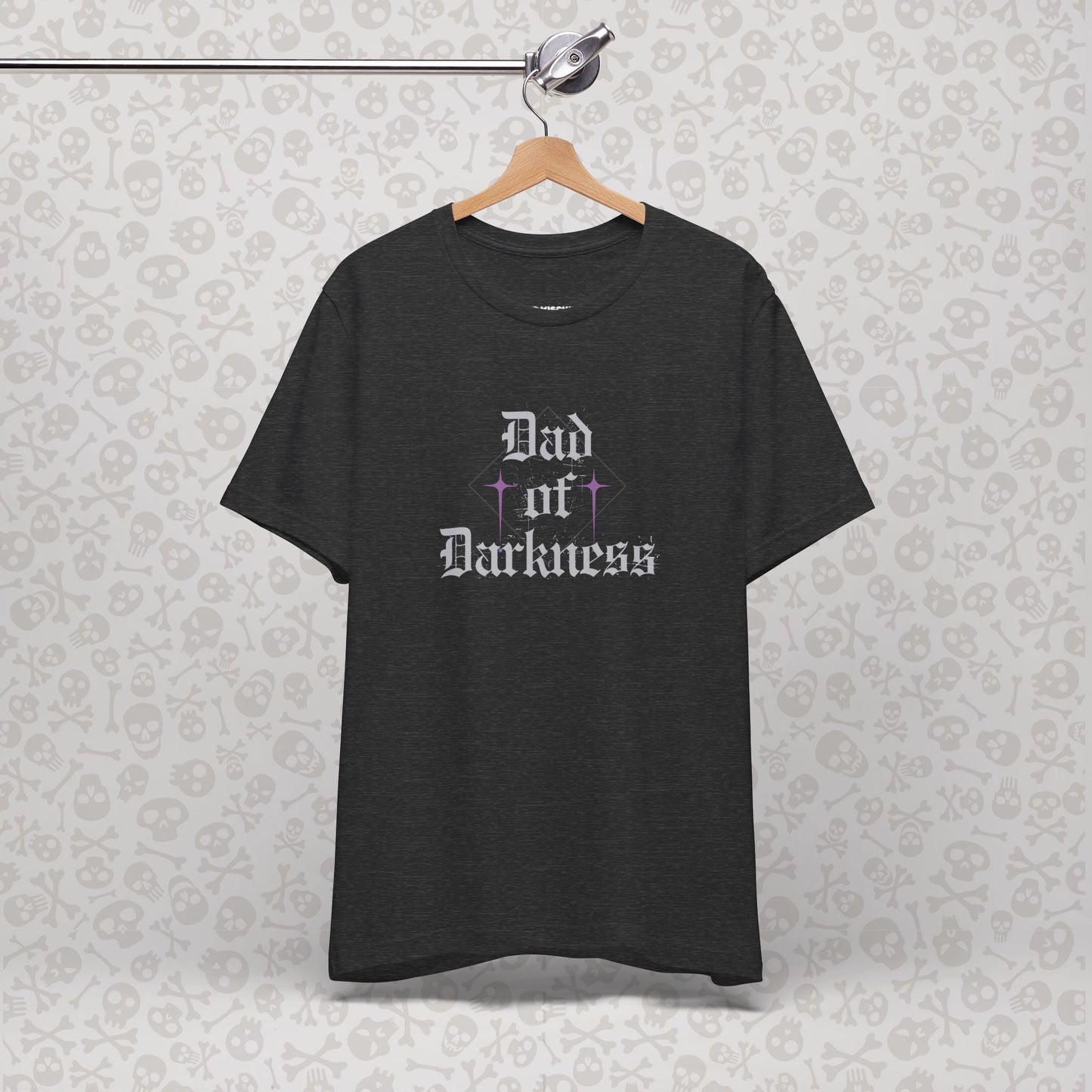 Dad of Darkness Unisex Tee, Gothic Father's Day Gift, Dad Life Shirt, Cool Dad, Spooky Dad Apparel, Doom Metal Dad, Punk Dad, Rebel Dad, Goth Dad