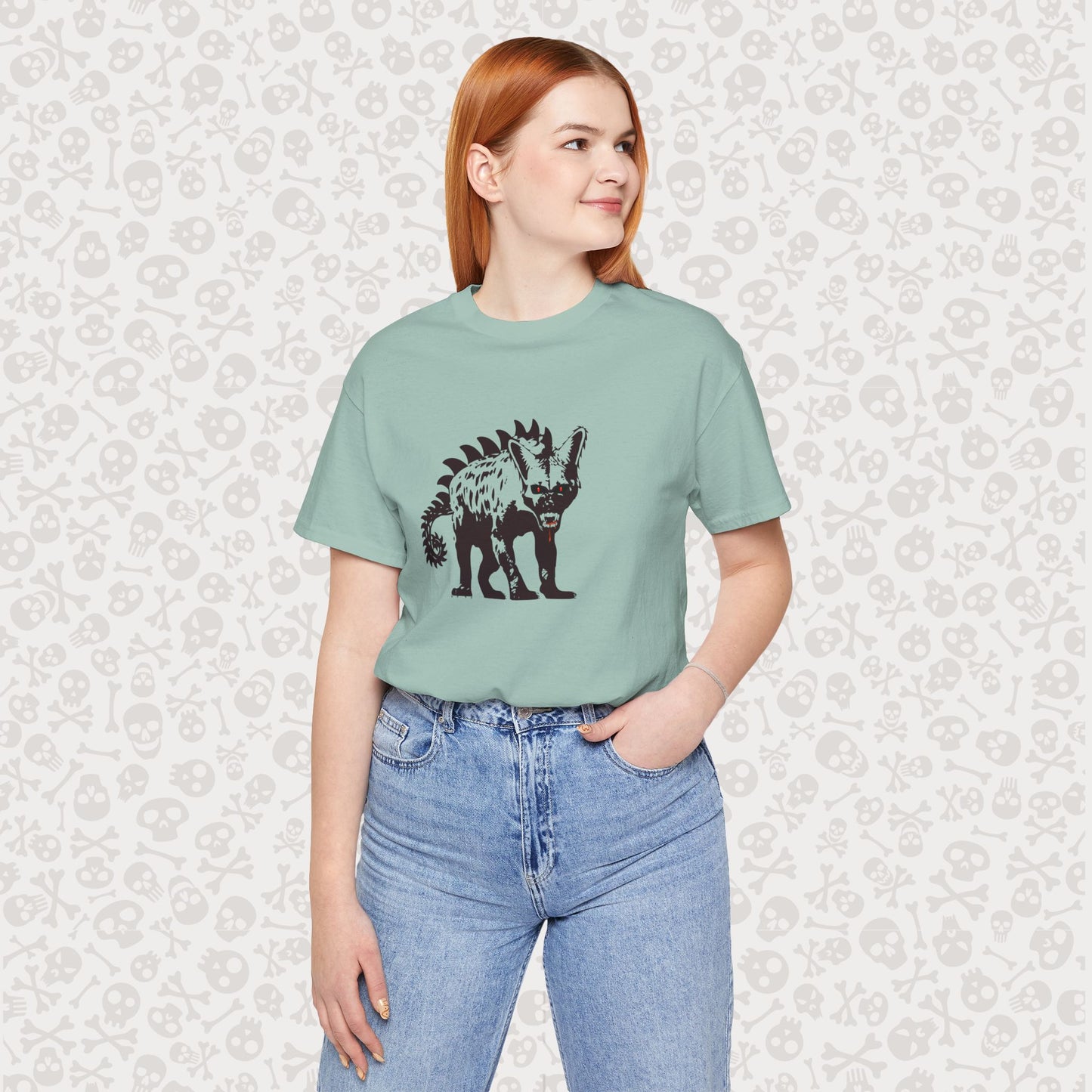 Chupacabra Cryptid T-Shirt, Creepy Mythical Creature Shirt, Unisex Jersey Tee, Horror Monster Graphic Top, Paranormal Cryptid Gift