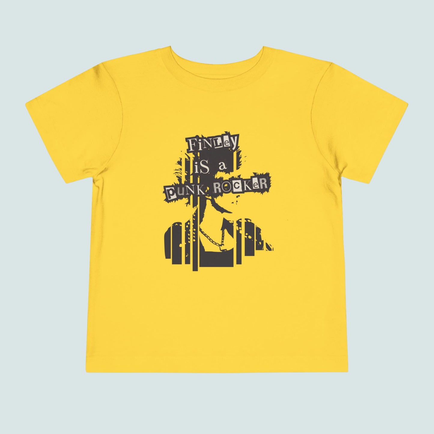 Camiseta punk rockera personalizada para niño, camiseta punk con nombre personalizado, camiseta rockera para bebé, ropa infantil única, regalo de cumpleaños para niños