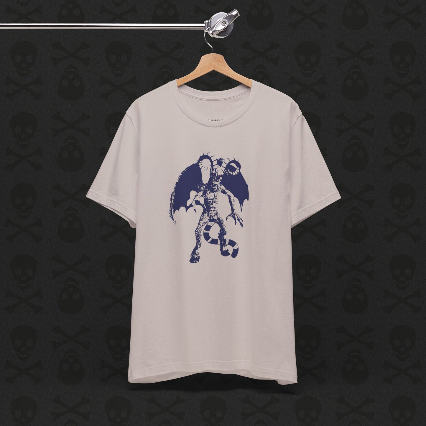Camiseta Jersey Devil Cryptid, camiseta gráfica de criatura mítica. Camiseta unisex de manga corta, camiseta gráfica única para entusiastas de los críptidos.