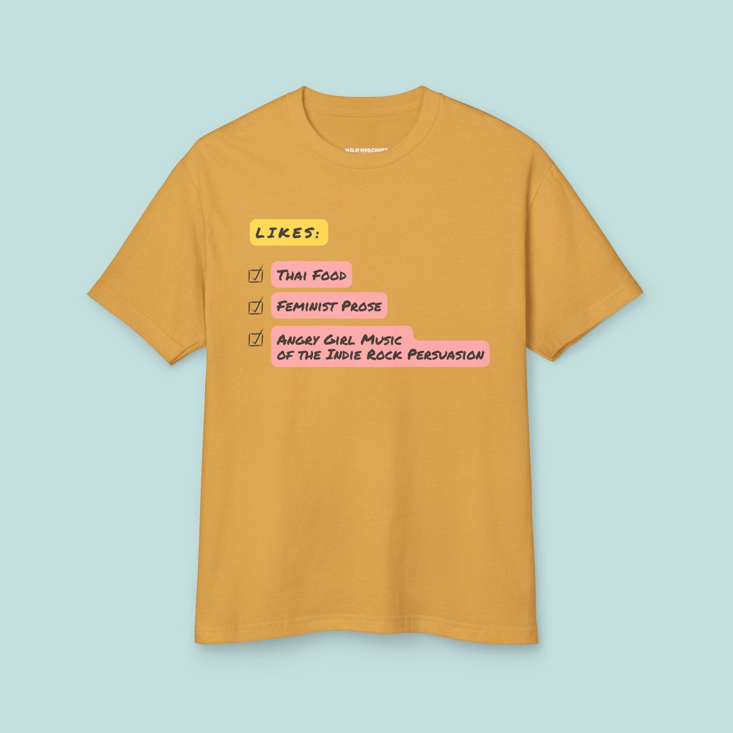 Camiseta vintage inspirada en películas de los 90, camiseta musical de Angry Girl, top con gráfico de prosa feminista, regalo para amantes de la comida tailandesa, camiseta unisex de algodón grueso.