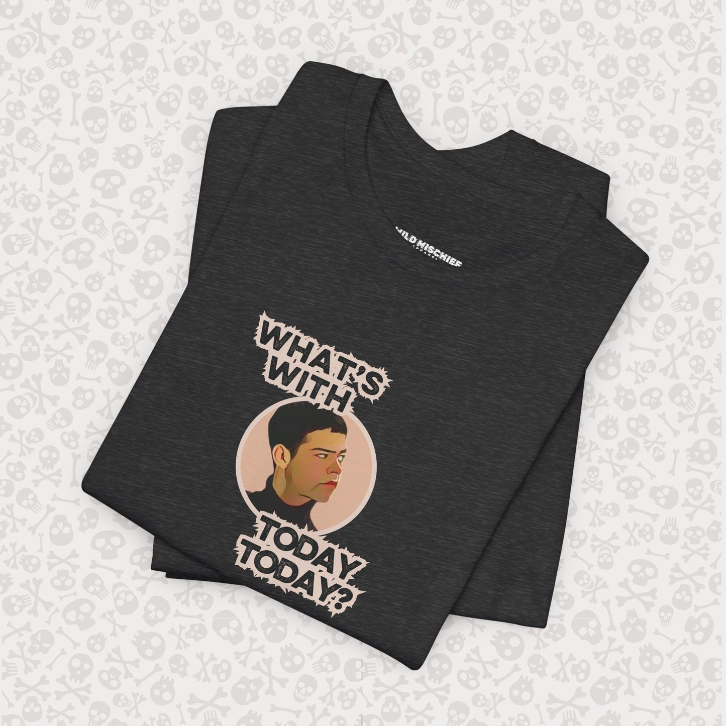 Empire Records "¿Qué pasa con 'Today' hoy?" - Camisa informal cómoda, regalo para amigos, humor, corte holgado, ropa para diario