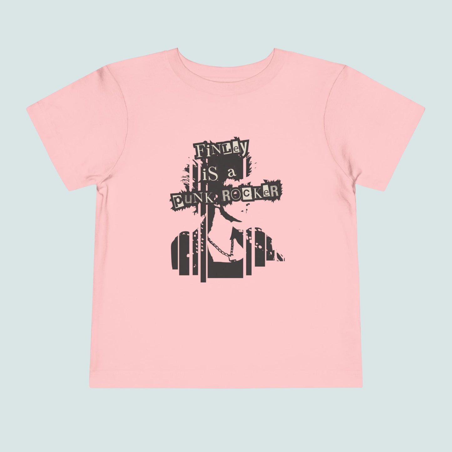 Camiseta punk rockera personalizada para niño, camiseta punk con nombre personalizado, camiseta rockera para bebé, ropa infantil única, regalo de cumpleaños para niños