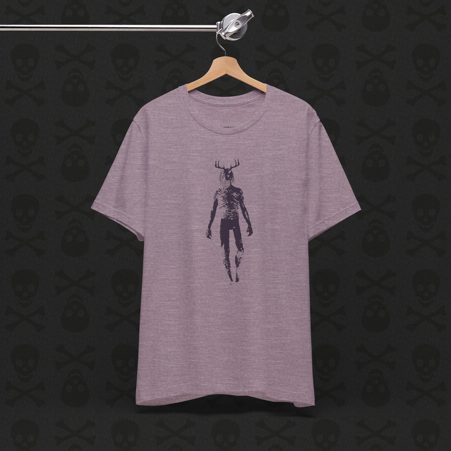 Camiseta Wendigo Críptica, Camiseta Unisex de Monstruo Caníbal, Camiseta con Gráfico de Terror, Camiseta de Criatura Mítica, Camiseta Escalofriante