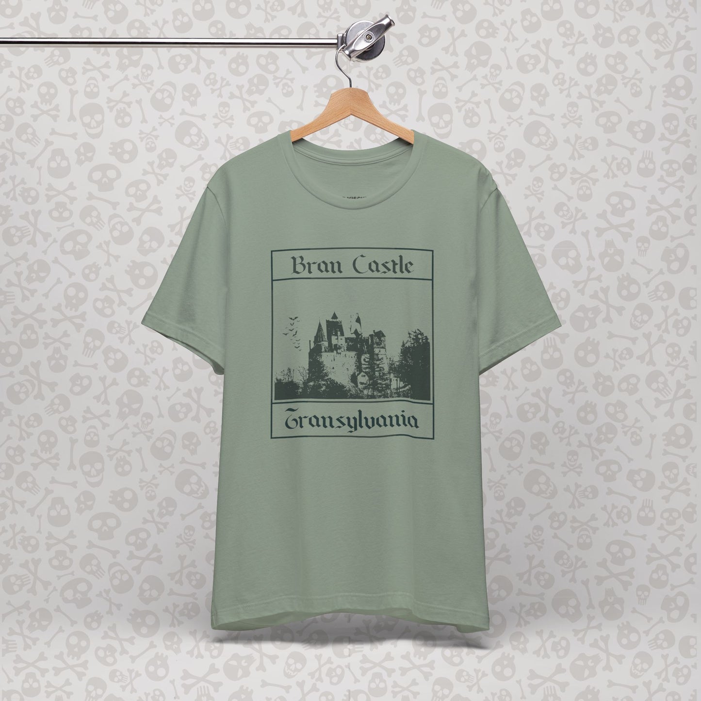 Bran Castle Transylvania T-Shirt, Dracula Shirt, Vampire Halloween Tee, Gothic Horror Shirt, Spooky Dracula Top, Halloween Costume Tee, Transylvania Romania