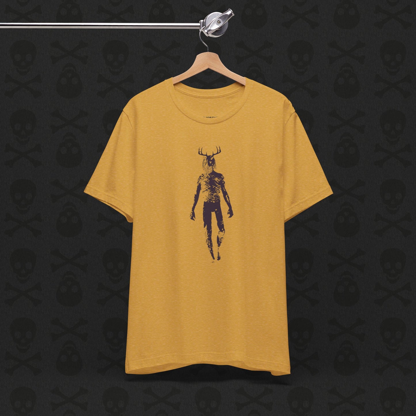 Camiseta Wendigo Críptica, Camiseta Unisex de Monstruo Caníbal, Camiseta con Gráfico de Terror, Camiseta de Criatura Mítica, Camiseta Escalofriante