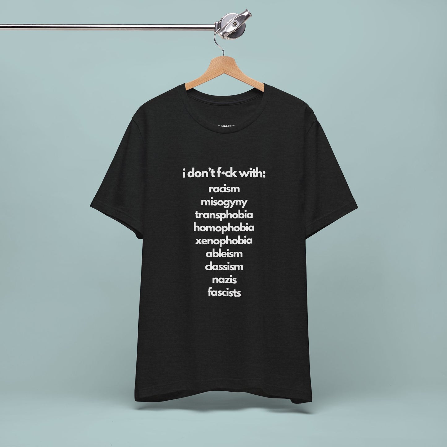 Social Justice Unisex Cotton Tee | Anti-Discrimination Shirt for Activism, Pride Events, Inclusivity, Everyday Wear