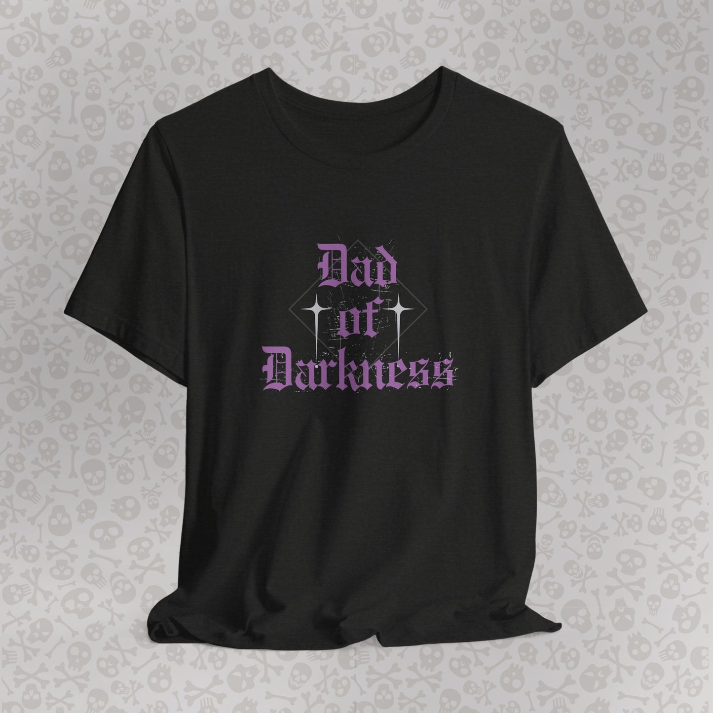 Dad of Darkness Unisex Tee, Gothic Father's Day Gift, Dad Life Shirt, Cool Dad, Spooky Dad Apparel, Doom Metal Dad, Punk Dad, Rebel Dad, Goth Dad