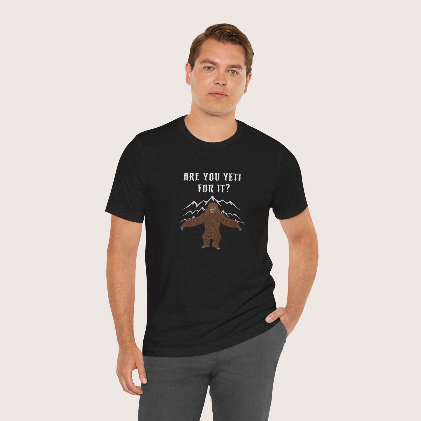 Yeti Adventure Tee | Cryptid Shirt, Fun Outdoor Apparel, Cool Gift for Nature Lovers, Camping T-Shirt, Hiking Outfit, Unique Graphic Tee