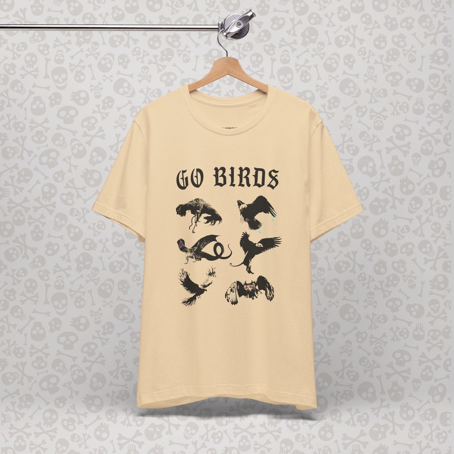 Go Birds Cryptids T-Shirt, Bird Cryptid Tee, Thunderbird Shirt, Snallygaster, Griffin, Phoenix, Devil Bird, Terror Bird, Philadelphia Shirt