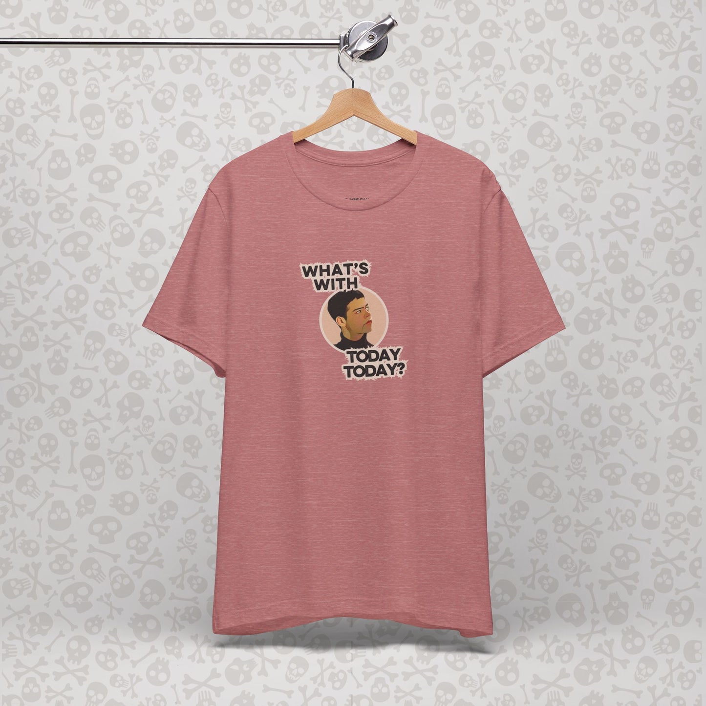 Empire Records "¿Qué pasa con 'Today' hoy?" - Camisa informal cómoda, regalo para amigos, humor, corte holgado, ropa para diario