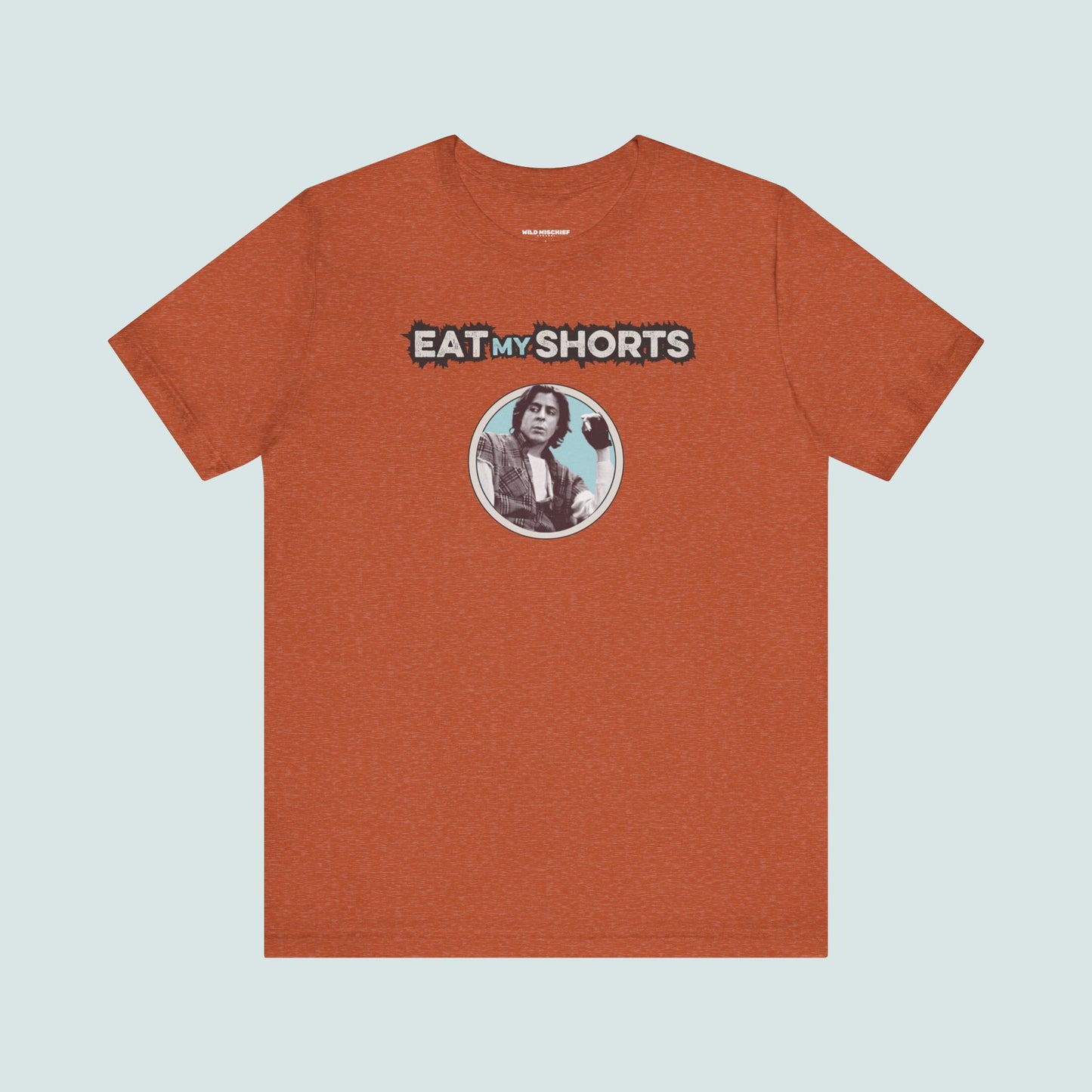 Camiseta unisex con frase "Breakfast Club", camiseta de la película John Bender, camiseta gráfica "Eat My Shorts", regalo para cinéfilos de los 80, top retro de cultura pop