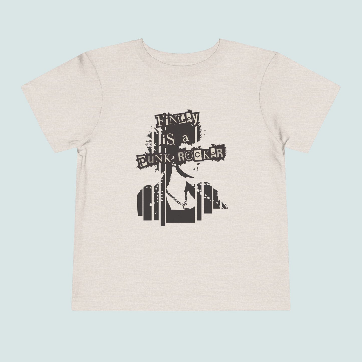 Camiseta punk rockera personalizada para niño, camiseta punk con nombre personalizado, camiseta rockera para bebé, ropa infantil única, regalo de cumpleaños para niños