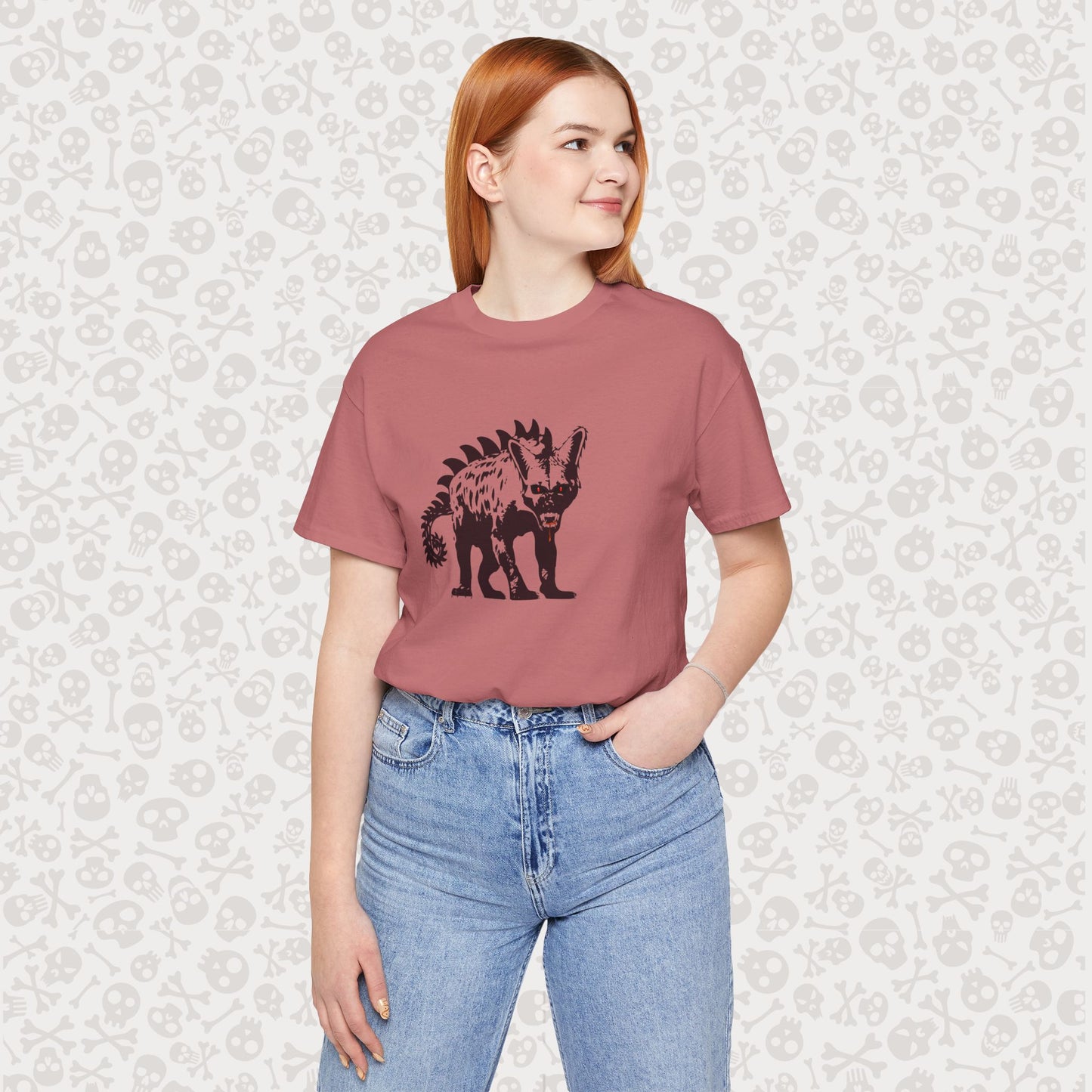 Chupacabra Cryptid T-Shirt, Creepy Mythical Creature Shirt, Unisex Jersey Tee, Horror Monster Graphic Top, Paranormal Cryptid Gift