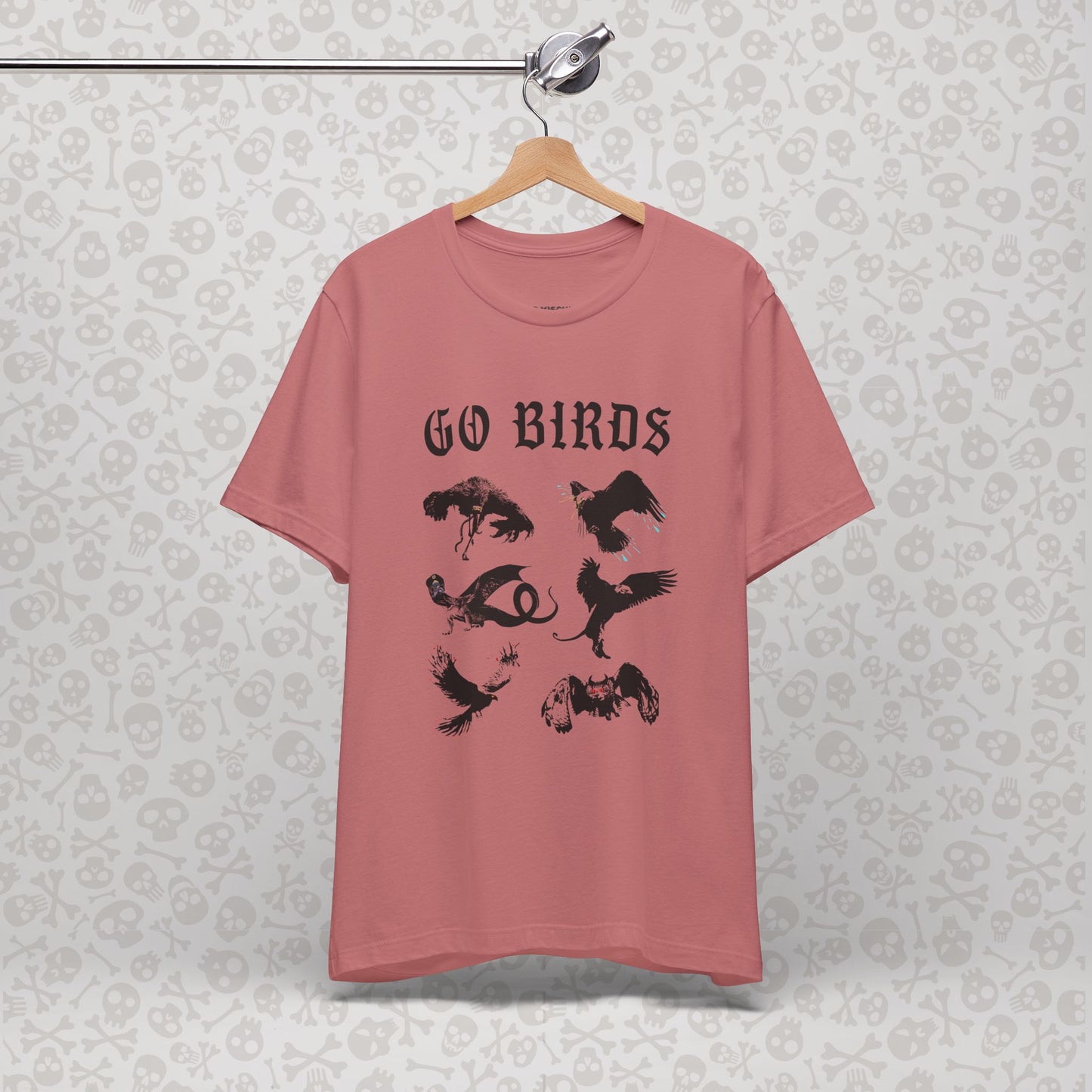 Go Birds Cryptids T-Shirt, Bird Cryptid Tee, Thunderbird Shirt, Snallygaster, Griffin, Phoenix, Devil Bird, Terror Bird, Philadelphia Shirt