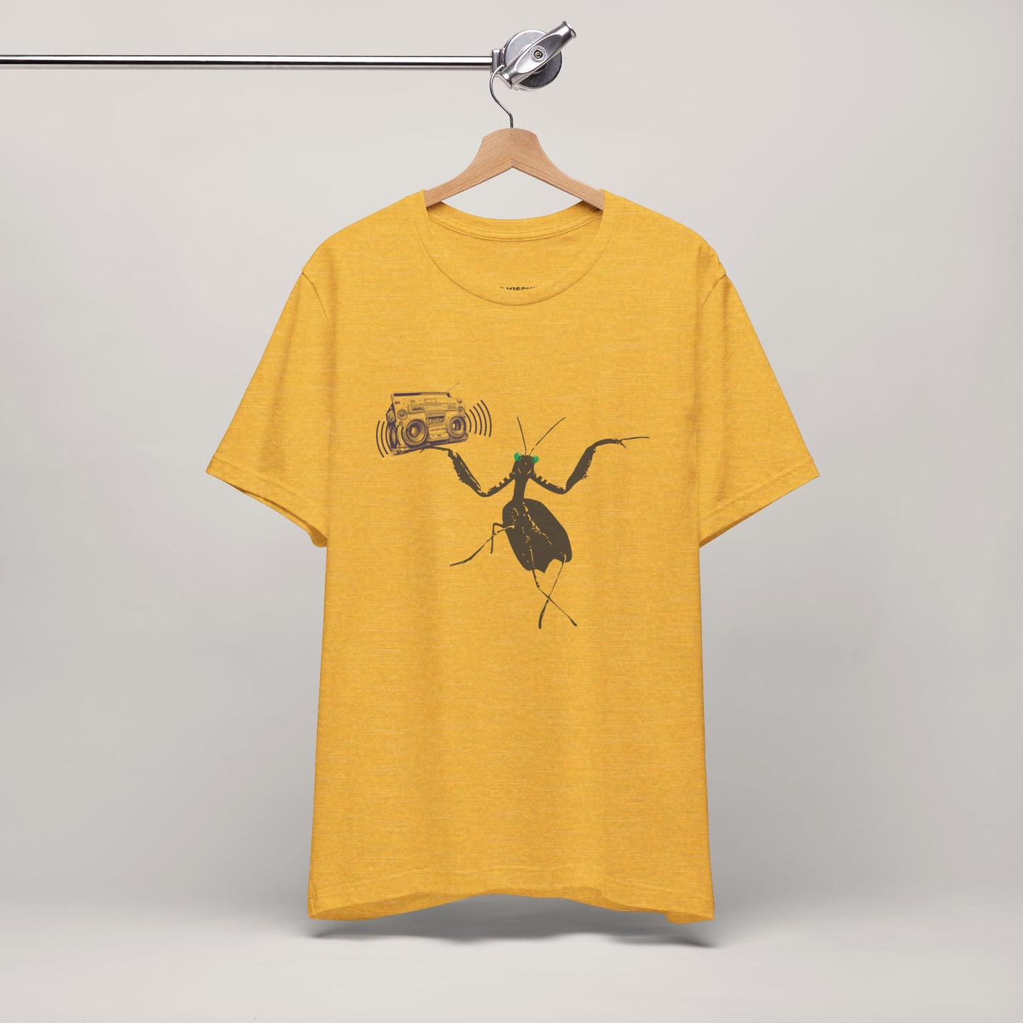 Praying Mantis Graphic Tee, Cryptid Mantis Man Shirt, Unique Bug Lover Gift, Unisex Jersey Short Sleeve T-Shirt, Bug Enthusiast Present