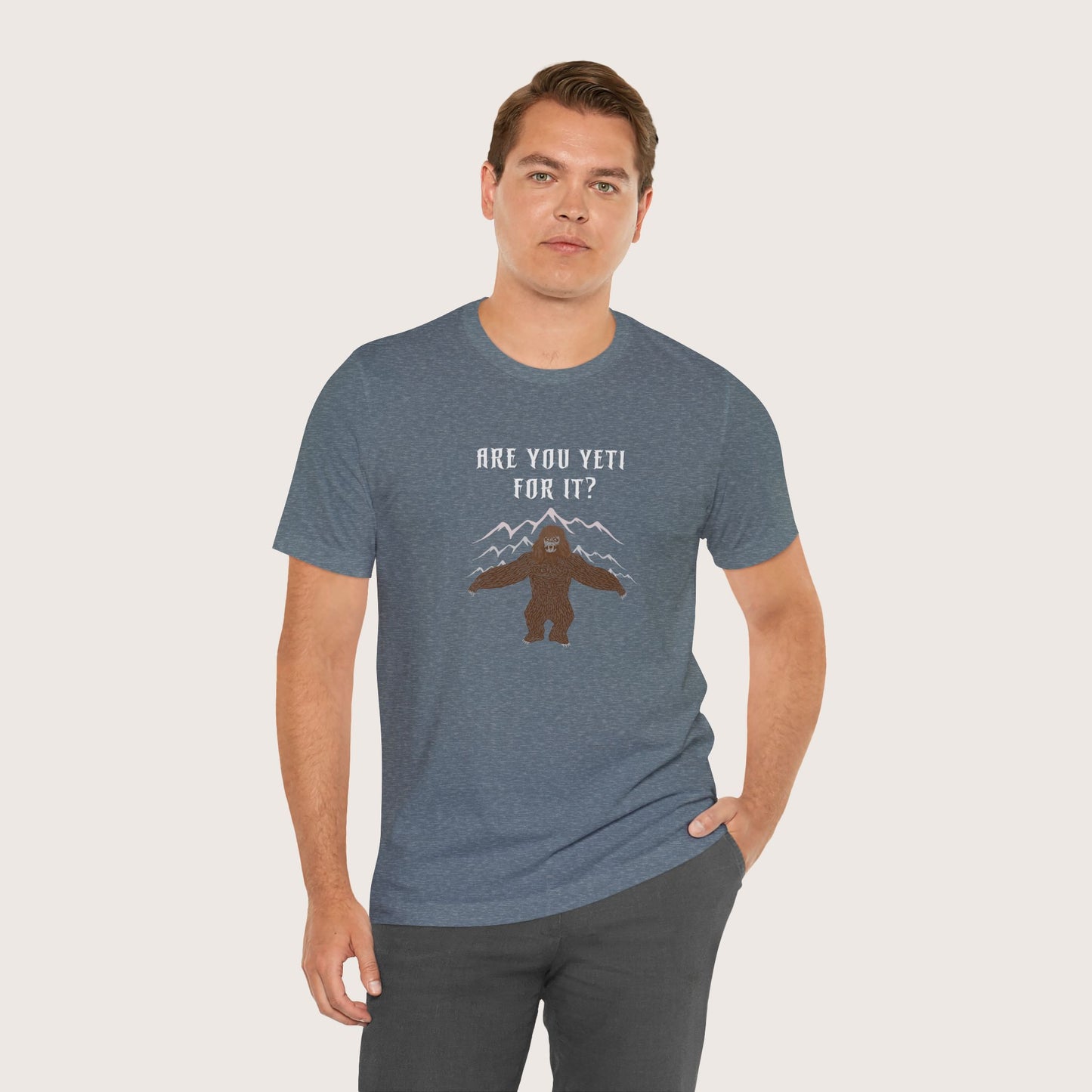Yeti Adventure Tee | Cryptid Shirt, Fun Outdoor Apparel, Cool Gift for Nature Lovers, Camping T-Shirt, Hiking Outfit, Unique Graphic Tee