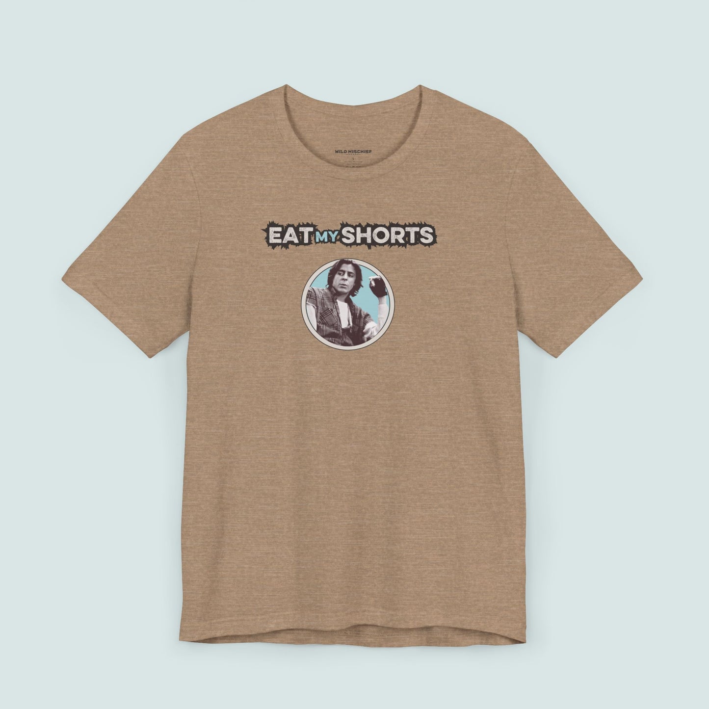 Camiseta unisex con frase "Breakfast Club", camiseta de la película John Bender, camiseta gráfica "Eat My Shorts", regalo para cinéfilos de los 80, top retro de cultura pop