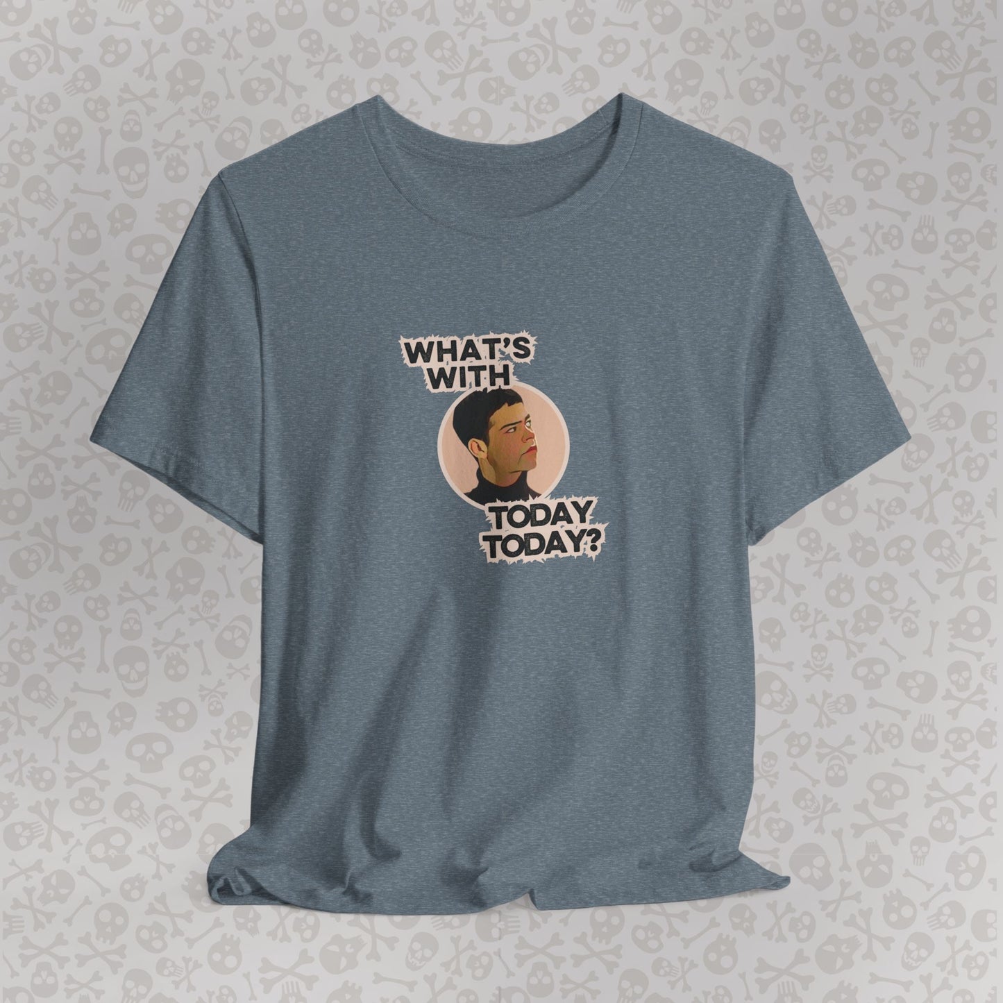 Empire Records "¿Qué pasa con 'Today' hoy?" - Camisa informal cómoda, regalo para amigos, humor, corte holgado, ropa para diario