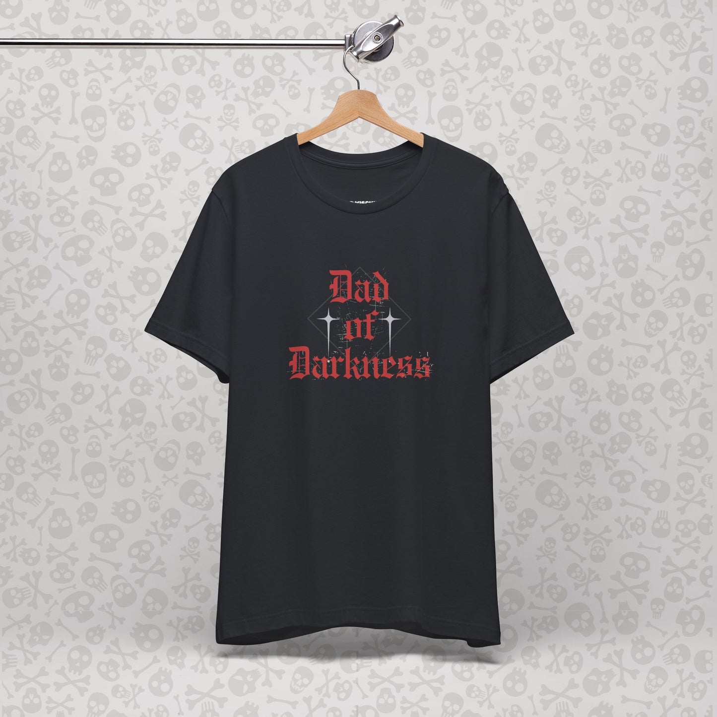 Dad of Darkness Unisex Tee, Gothic Father's Day Gift, Dad Life Shirt, Cool Dad, Spooky Dad Apparel, Doom Metal Dad, Punk Dad, Rebel Dad, Goth Dad