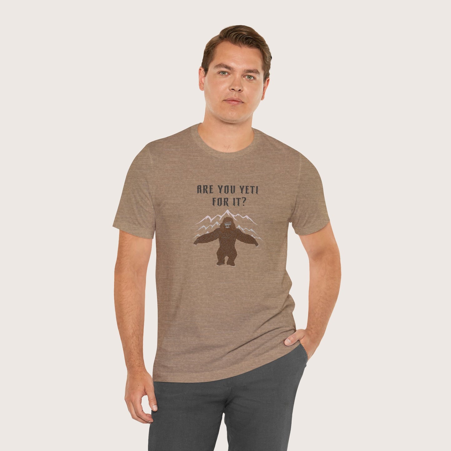 Yeti Adventure Tee | Cryptid Shirt, Fun Outdoor Apparel, Cool Gift for Nature Lovers, Camping T-Shirt, Hiking Outfit, Unique Graphic Tee