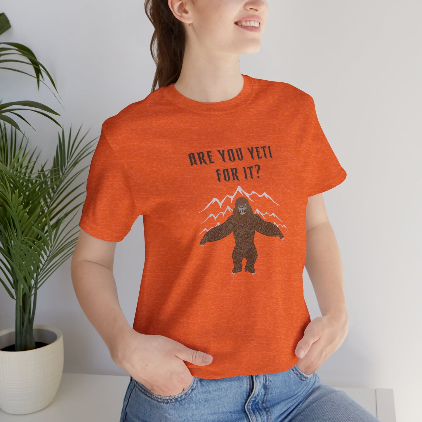 Yeti Adventure Tee | Cryptid Shirt, Fun Outdoor Apparel, Cool Gift for Nature Lovers, Camping T-Shirt, Hiking Outfit, Unique Graphic Tee