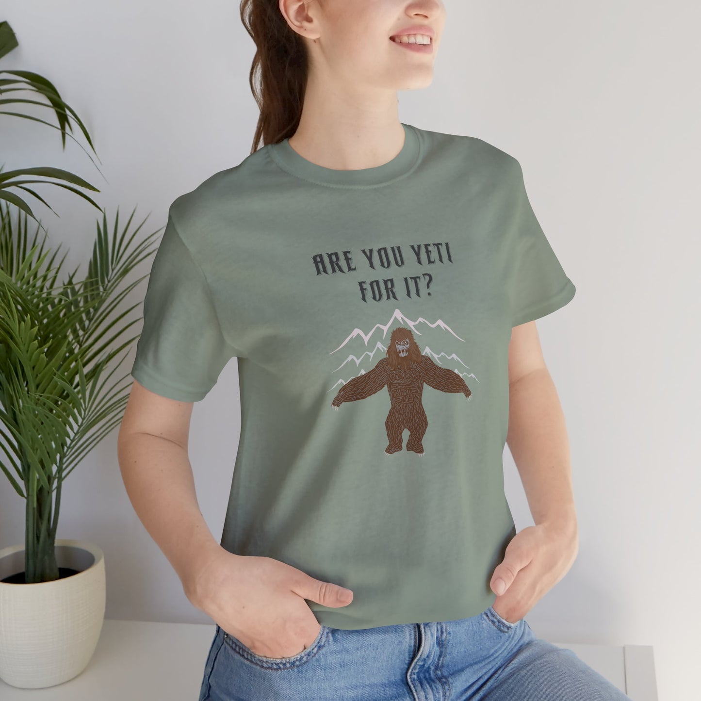 Yeti Adventure Tee | Cryptid Shirt, Fun Outdoor Apparel, Cool Gift for Nature Lovers, Camping T-Shirt, Hiking Outfit, Unique Graphic Tee