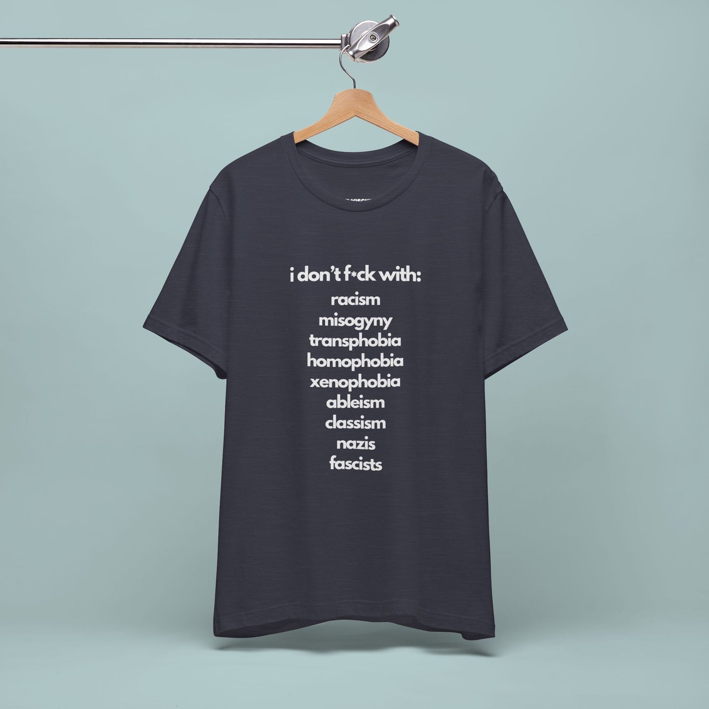 Social Justice Unisex Cotton Tee | Anti-Discrimination Shirt for Activism, Pride Events, Inclusivity, Everyday Wear