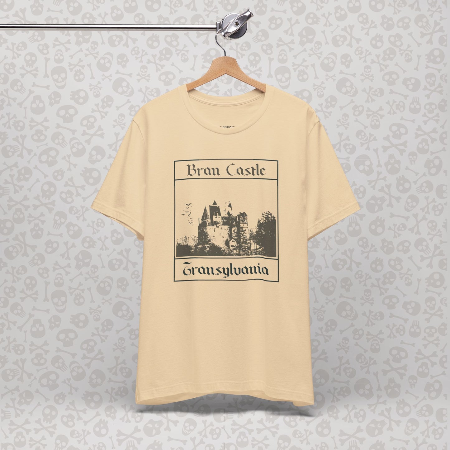 Bran Castle Transylvania T-Shirt, Dracula Shirt, Vampire Halloween Tee, Gothic Horror Shirt, Spooky Dracula Top, Halloween Costume Tee, Transylvania Romania